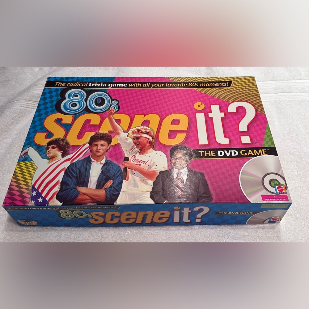 80’s Scene It? DVD game.